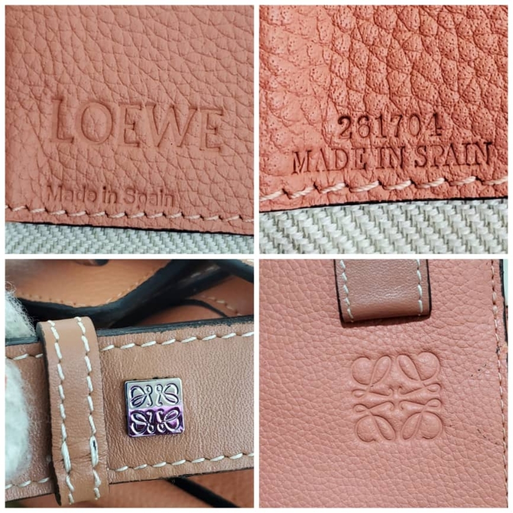 Authentic Loewe Hammock debossed-logo shoulder bag - Picture 2 of 9